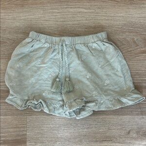 Sage Ruffle Hem Shorts